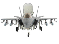 Lockheed Martin F-35B Lightning II Aircraft (Beast Mode) "Black Death VMFA-542 MCAS Cherry Point" (2023) United States Marine Corps "Air Power Series" 1/72 Diecast Model by Hobby Master