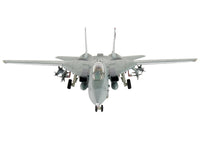 Grumman F-14A Tomcat Fighter Aircraft "VF-1 (with Optional Decals)" United States Navy "Air Power Series" 1/72 Diecast Model by Hobby Master