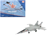 Mikoyan-Gurevich MiG-25RBT Aircraft "Red 46 47th Guards Reconnaissance Aviation Regiment 2nd Squadron" (2001) Russian Air Force "Air Power Series" 1/72 Diecast Model by Hobby Master