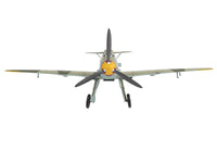 Messerschmitt Bf 109E-3 Fighter Aircraft "White 2 Jan Reznak 13.(slow)/JG 52 Kraznodar USSR" (1943) German Luftwaffe "Air Power Series" 1/48 Diecast Model by Hobby Master
