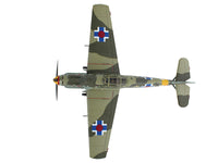 Messerschmitt Bf 109E-3 Fighter Aircraft "White 2 Jan Reznak 13.(slow)/JG 52 Kraznodar USSR" (1943) German Luftwaffe "Air Power Series" 1/48 Diecast Model by Hobby Master