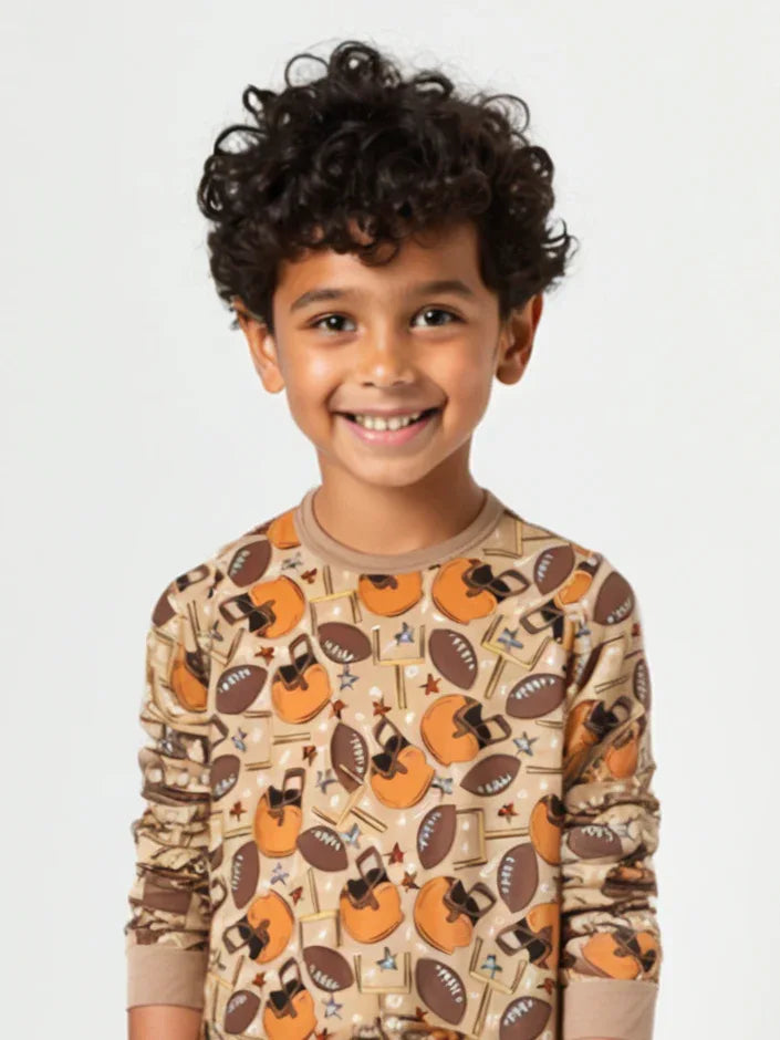 Football 2 piece PJ's - BIG FRENCHIES