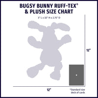 Huggle-Fusion® Bugsy Bunny Plush & Latex Dog Toy - BIG FRENCHIES