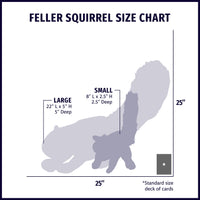 Feller Squirrel Plush Dog Toy - BIG FRENCHIES