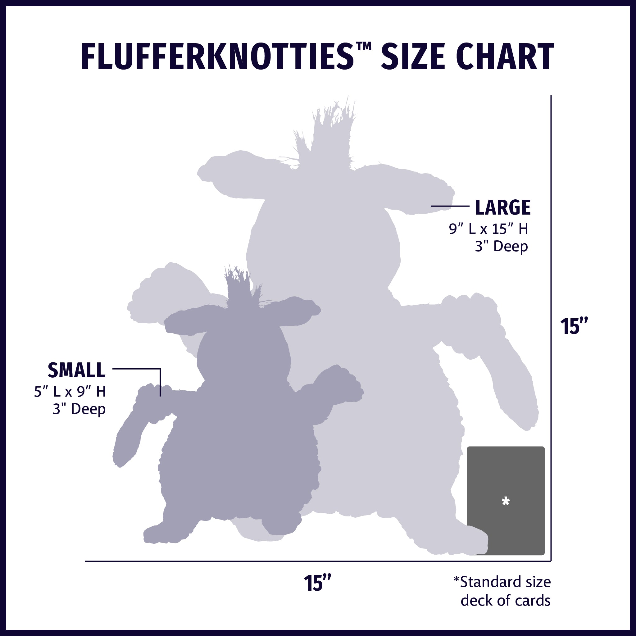 Penelope Pig HuggleFleece® FlufferKnottie™ Plush Dog Toy - BIG FRENCHIES