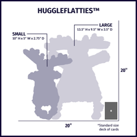 Bobbi Bunny HuggleFlatties™ Durable Plush Dog Toy - BIG FRENCHIES