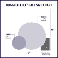 HuggleFleece® Plush Ball Dog Toy - BIG FRENCHIES
