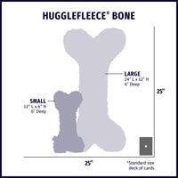 HuggleHug™ Lavender Bone & 2oz Calming Spray Dog Toy Set - BIG FRENCHIES