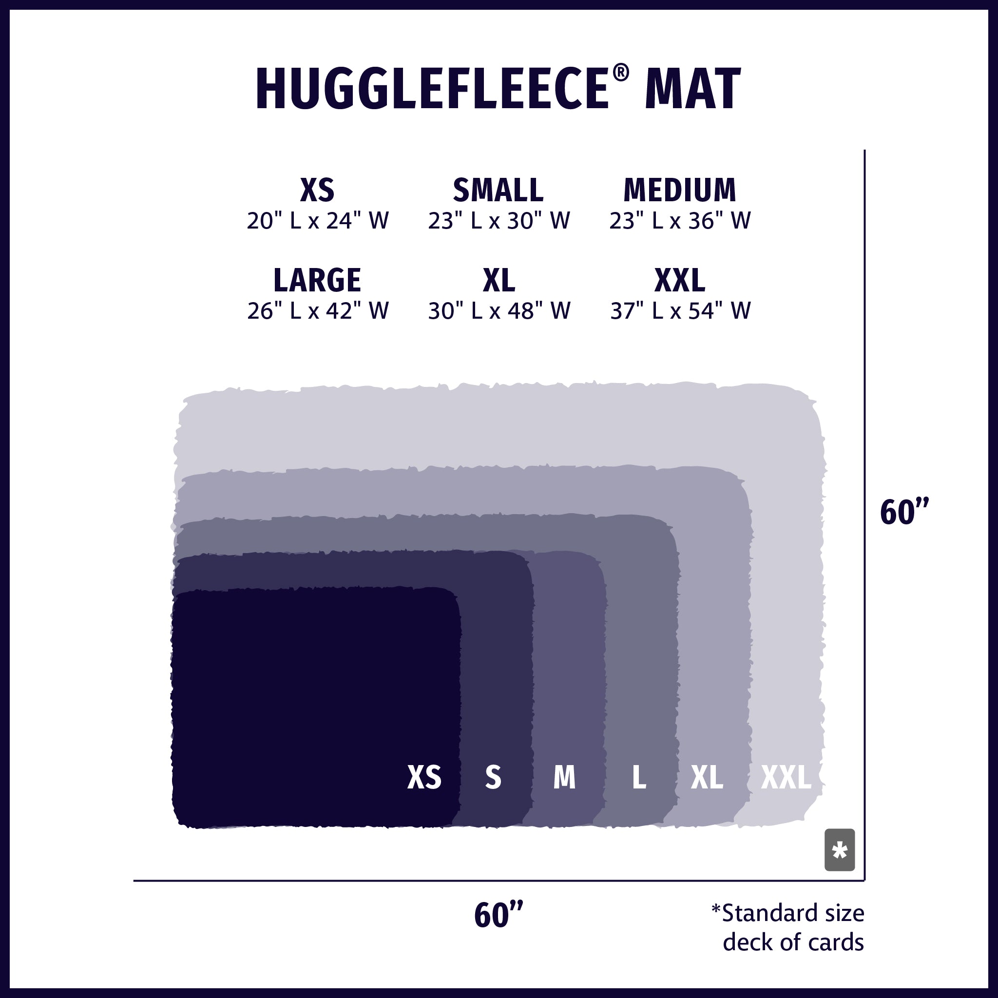 HuggleFleece® Mat Cat & Dog Bed - BIG FRENCHIES