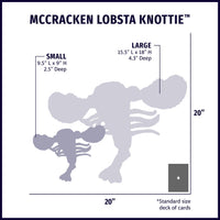 McCracken Lobsta™ Knottie® Plush Dog Toy - BIG FRENCHIES