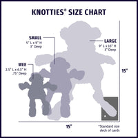Bitsy Bunny Knottie® Plush Dog Toy - BIG FRENCHIES
