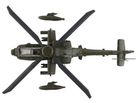 Boeing AH-64E Apache Echo Attack Helicopter "ZM714 Middle Wallop" (2022) British Army "Air Power Series" 1/72 Diecast Model by Hobby Master