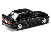 Mitsubishi Lancer RS Evolution III RHD (Right Hand Drive) Black "Initial D" (1995-2013) Manga "Diorama Set Series" 1/64 Diecast Model car by Hobby Japan