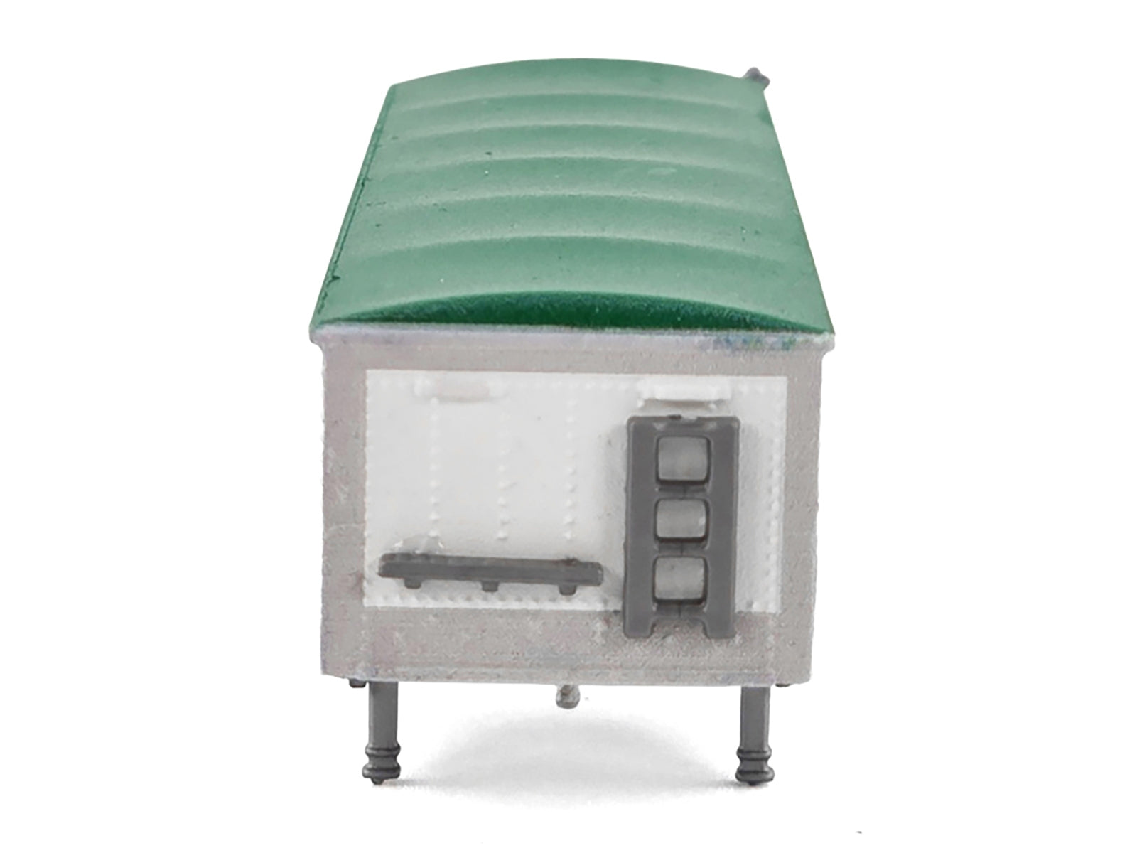 Covered Grain Trailer White with Green Tarp "SunGlo - Cargill" 1/87 (HO) Plastic Model Car by HO Logistics