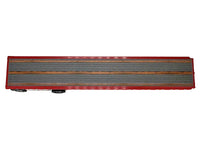 High Boy Spread Axle Flatbed Trailer Red 1/87 (HO) Plastic Model Car by HO Logistics
