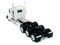 Peterbilt 589 3-Axel Day Cab White 1/87 (HO) Plastic Model Car by HO Logistics