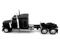Peterbilt 589 Truck with 72 Inch Sleeper Black 1/87 (HO) Plastic Model Car by HO Logistics