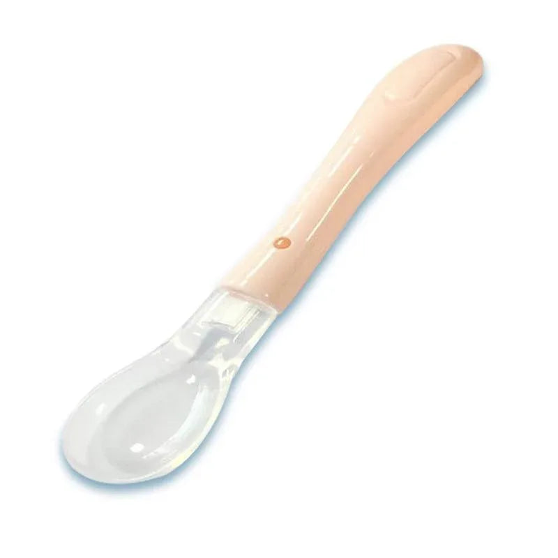 3PCS/SET Baby Soft Silicone Spoon Food Grade Infant Feeder Safety Tableware Learning Spoons Kid Boy Girl Toddler Flatware Feeding Spoons For Kids - BIG FRENCHIES