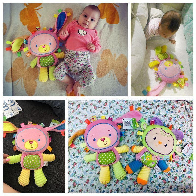 Baby Toys Appease Ring Bell Soft Plush Educational Infant Toys Kids Baby Rattles Mobiles Toy For Kids and Baby - BIG FRENCHIES