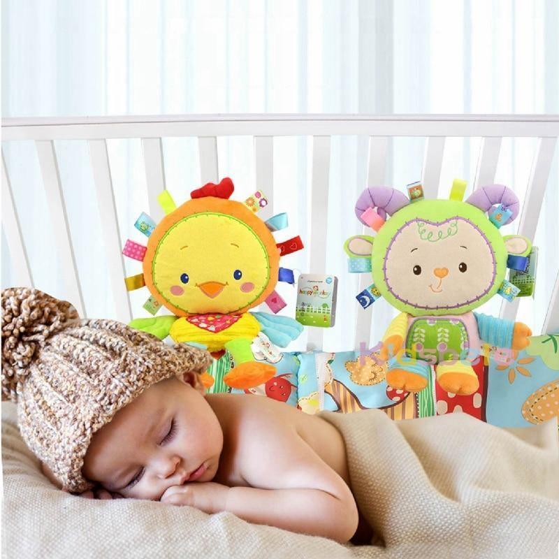 Baby Toys Appease Ring Bell Soft Plush Educational Infant Toys Kids Baby Rattles Mobiles Toy For Kids and Baby - BIG FRENCHIES