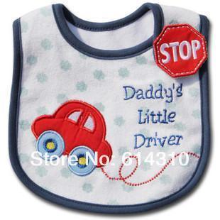 Unisex 3 PC Mixed Breathable Cotton Baby Bibs Waterproof Infant Bibs High Quality Stylish Design For Baby - BIG FRENCHIES