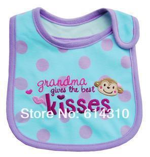 Unisex 3 PC Mixed Breathable Cotton Baby Bibs Waterproof Infant Bibs High Quality Stylish Design For Baby - BIG FRENCHIES