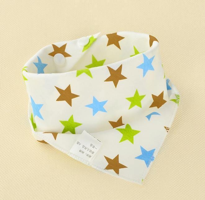 Infant Kids Baby Unisex Feeding Saliva Towel Dribble Triangle Bandana Bibs Burp Cloths Baby Gifts - BIG FRENCHIES