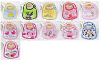 Unisex 3 PC Mixed Breathable Cotton Baby Bibs Waterproof Infant Bibs High Quality Stylish Design For Baby - BIG FRENCHIES