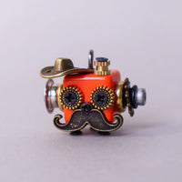 Handcrafted Wooden Bot Necklace, Keychain, or Mini Decor - BIG FRENCHIES