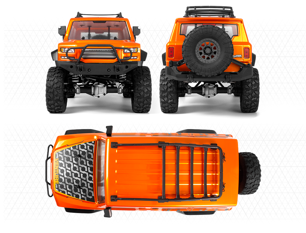 HPI Racing Venture Wayfinder 1/10 Rock Crawler RTR Metallic Orange 160510