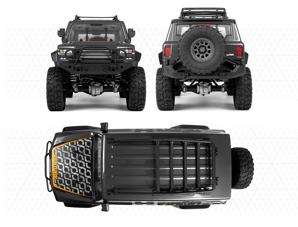 HPI Racing Venture Wayfinder 1/10 Rock Crawler RTR Gunmetal 160511