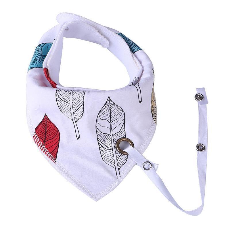 Modern Cotton Baby Bibs Nipple Feeding Towel Cartoon Design For Newborn Infants Toddler Triangle Scarf Bibs for Kids - BIG FRENCHIES