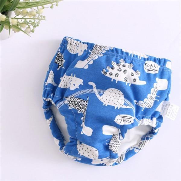 6 Layer Baby Cotton Training Pants Panties Cloth Diapers Reusable Child Nappies Breathable Diaper - BIG FRENCHIES