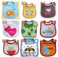 Unisex 3 PC Mixed Breathable Cotton Baby Bibs Waterproof Infant Bibs High Quality Stylish Design For Baby - BIG FRENCHIES