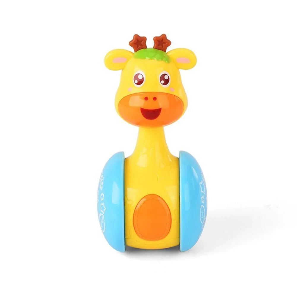 Baby Rattles Tumbler Doll Baby Toys Sweet Bell Music Roly-poly Learning Education Toys Baby Bell Baby Toys For Kids - BIG FRENCHIES