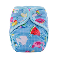 Newborn Pocket Diaper Cloth Diapers Bamboo Charcoal Inner Waterproof PUL Outer Double Gussets Nappies for Baby - BIG FRENCHIES