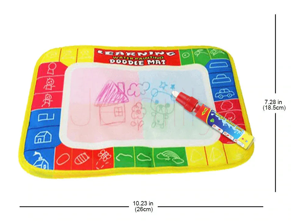 Baby Kids Drawing Water CDarpet with Magic Pen Doodle Painting Picture Water Drawing Play Mat in Drawing Toys Board Gift - BIG FRENCHIES