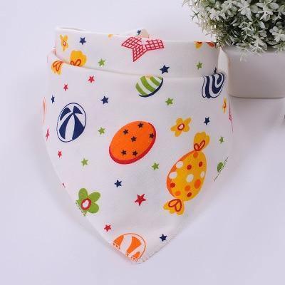 Baby Bibs Cute Cartoon Pattern bib Burp Cloths Saliva Towel Cotton Infant Burp Cloths Bib For Kids - BIG FRENCHIES