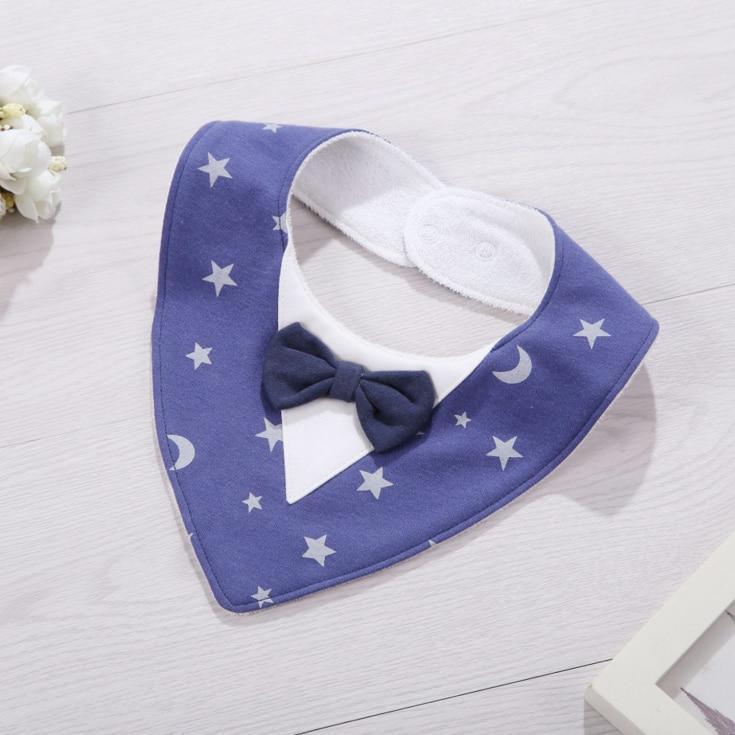 Infant Kids Bibs For Boy/Girls Newborn Feeding Waterproof Toddlers Soft Bow Burp Tie Scarf For Children - BIG FRENCHIES