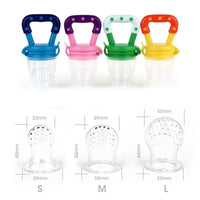 Silicone Baby Pacifier Nipple Soother For Toddler Fruits Feeding Soft Chewable Babies Pacifier - BIG FRENCHIES
