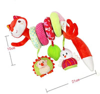 Stuffed Stroller Toys Animal Baby Crib Pram Bed Hanging Educational Infant Baby Rattle For Kids - BIG FRENCHIES