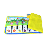 Animals Musical Mat Carpet with 10 Keys Record Function Animal Sounds Play Touch Piano Educational Toys For Kids - BIG FRENCHIES