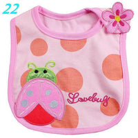 Cartoon Cotton Baby Bib Infant Saliva Towels Baby Waterproof Bibs Newborn Wear Babies Accessories - BIG FRENCHIES