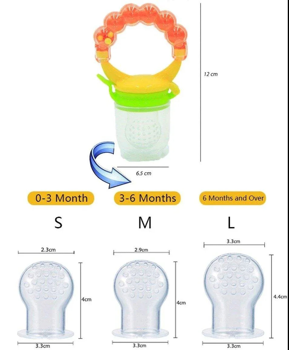 Fresh Food Baby Pacifiers Feeder For Kids Fruit Feeder Nipples Feeding Safe Baby Supplies Nipple Multi-purpose Pacifier - BIG FRENCHIES