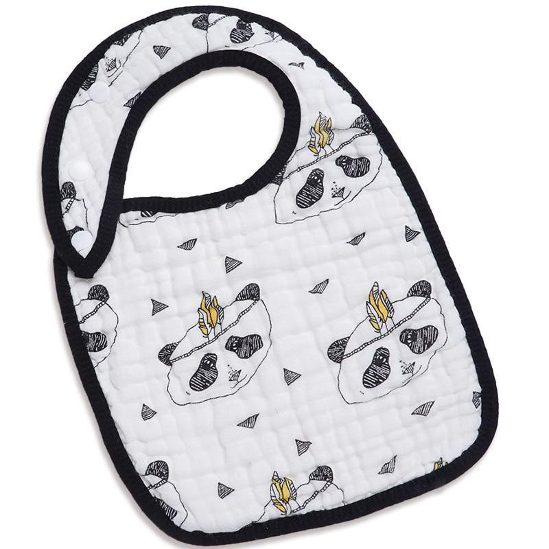 Cotton Baby Burp Cloth For Toddlers Feeding Durable Apron Multi-use Saliva Towel Scarf And Bandana Bibs - BIG FRENCHIES