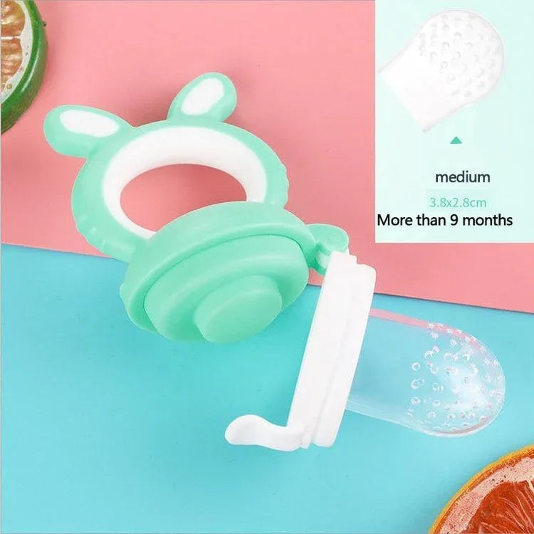Baby Pacifier Fresh Food Kids Fruit Feeder Nipples Feeding Safe Baby Supplies Nipple Pacifier Holder - BIG FRENCHIES