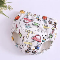 6 Layer Baby Cotton Training Pants Panties Cloth Diapers Reusable Child Nappies Breathable Diaper - BIG FRENCHIES