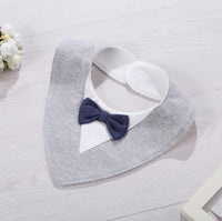 Infant Kids Bibs For Boy/Girls Newborn Feeding Waterproof Toddlers Soft Bow Burp Tie Scarf For Children - BIG FRENCHIES