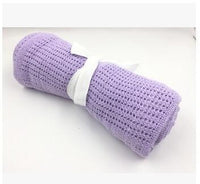 Baby Blanket Cotton Super Soft Blankets Newborn Swaddle Infant Wrap Bath Towel Girl Boy Stroller - BIG FRENCHIES