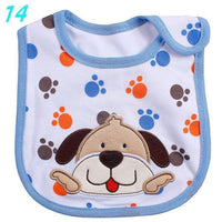 Cartoon Cotton Baby Bib Infant Saliva Towels Baby Waterproof Bibs Newborn Wear Babies Accessories - BIG FRENCHIES